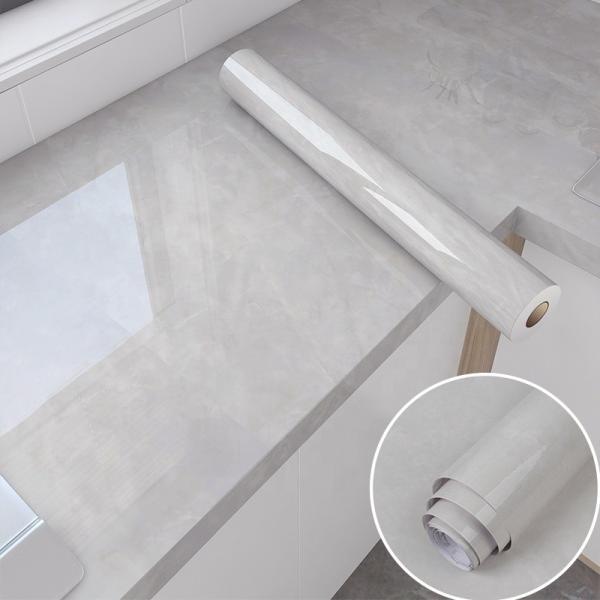 Marble Wallpaper Wall Covering Heat Insulation Luxury Self-Adhesive 3D Stone Marble Vinyl Waterproof Paper for Bathrooms