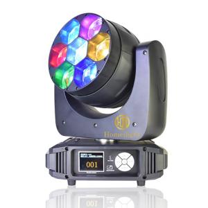 4IN1 フォーカス 移動 DMX512 ズーム オートパイロット 7pcs 40W RGBW ステージショーのための移動ヘッド