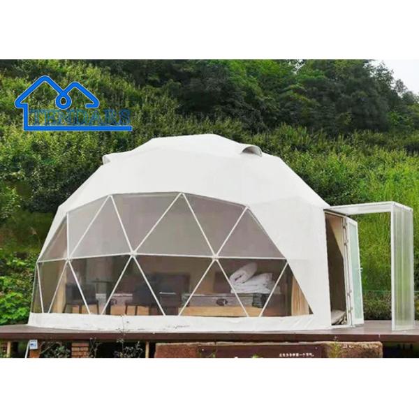 Hot Accept Custom Waterproof Transparent Camping Tent Oval Geodesic Dome Tent