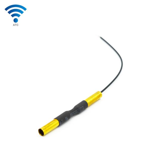 50 Ohm 2DBi GSM GPRS Antenna , Intenral Copper Brass 2G Antenna