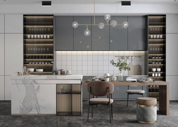 Wood Cabinets Kitchen  Furniture Modern Cupboard Custom Cabinetry Manufacturing