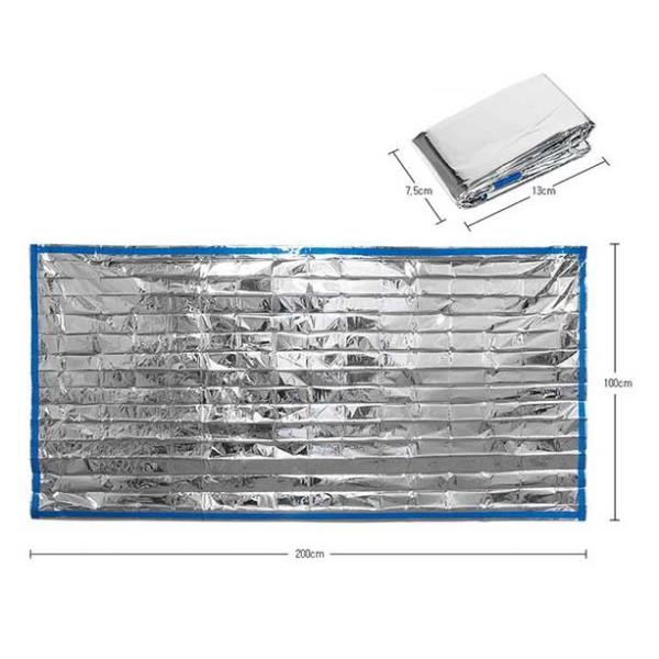 Emergency Sleeping Bag 2 Pack Lightweight Survival Sleeping Bags Thermal Sack Portable Emergency Blanket Campin