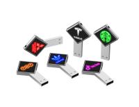 Movimentação instantânea 128GB 256GB 3,0 de USB da boa luz superior do diodo emissor de luz do presente