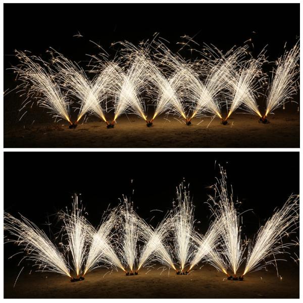 6 Cue Wireless Remote Control Fire System Igniter Indoor Cold Fountain Stage Pyrotechnic Fireworks Ignition Firing System