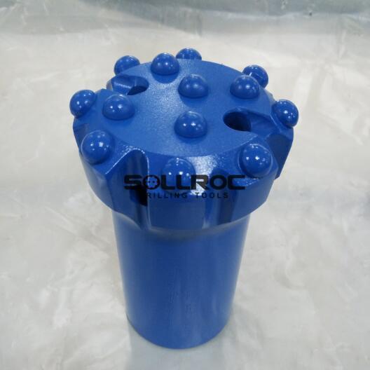 Top Hammer Drilling Tools R38 Thread Retrac Button Bit For Rock Drilling