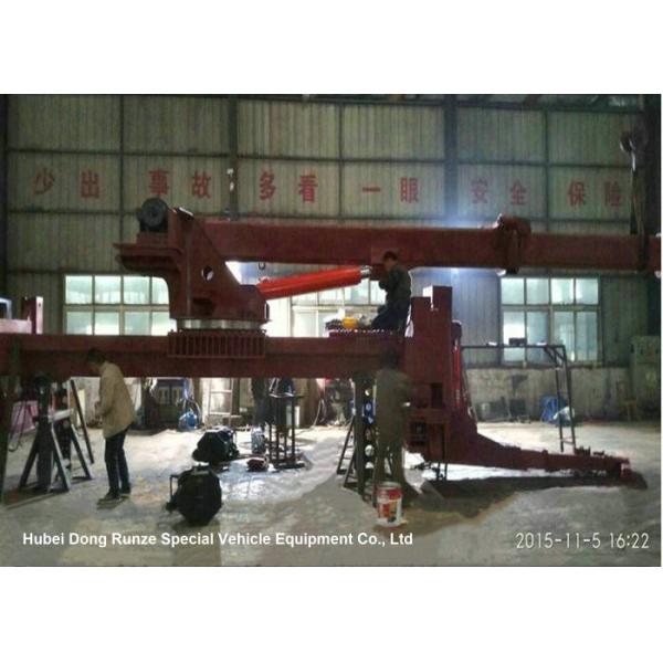 40 Ton 360 Degree Rotary Recovery Truck Body / Steel Wrecker Towing Body