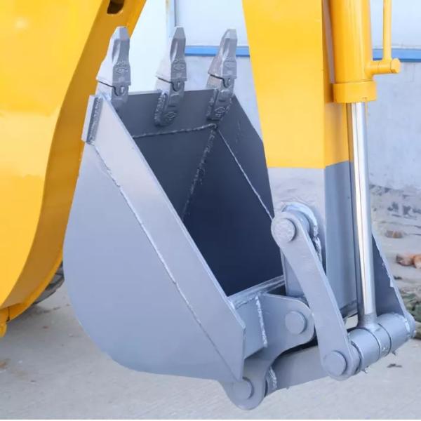 2500kg 1.2Cbm Road Construction Machinery Backhoe Wheel Rock Loader