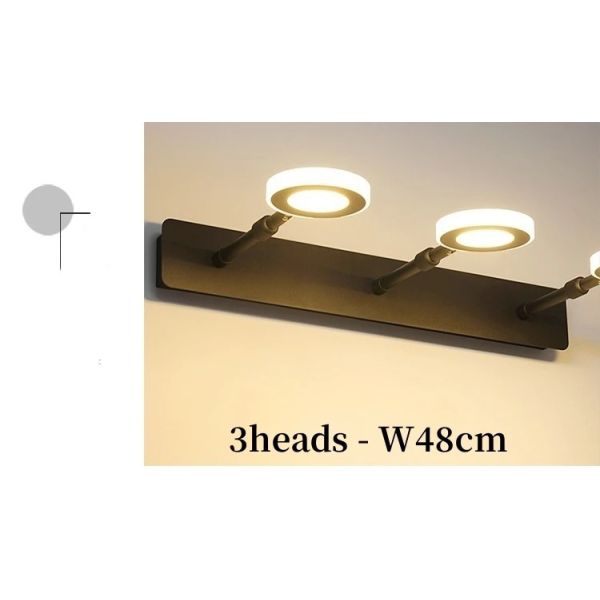360 Degree Rotating Makeup Lights  LED Vanity Light Bathroom Mirror Cabinet Light (WH-MR-76)