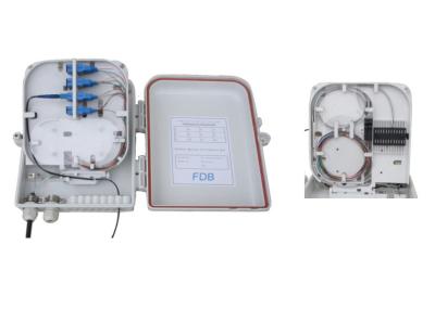 Caixa de distribuição da fibra óptica das redes locais com SC/UPC do divisor do PLC 1×16