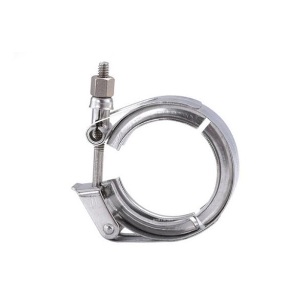 Stainless Steel 304 Flange Turbo Exhaust Pipe V Band Hose Clamp