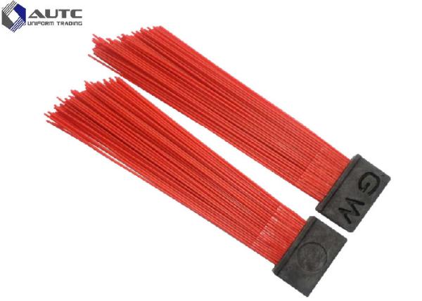 PP Bristle Road Sweepers Strip Cleaning Forklift Road Sweeping Square Road Sweeping Brushes With Differnt Size