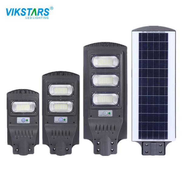 6V/ 8W 60W todo em um cimento solar Polo da luz de rua 120pcs do diodo emissor de luz