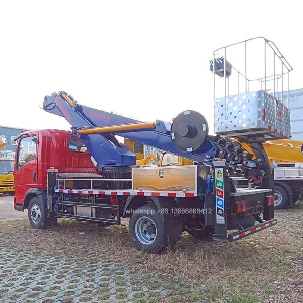 Multi-Purpose Aerial Platform , 360° Rotation for Bridge Inspection, Tree Pruning & Advertising