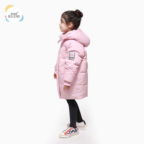 Clothing Wholesale Children Warmest Down Filled Jackets Pink Kids Clothes Winter Coats Kids Girls
