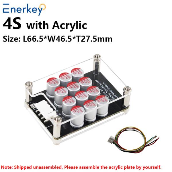 Enerkey 3S 4S 5A リチウム電池アクティブバランサーとアクリルリチウムイオン/ライフポ4電池均衡器