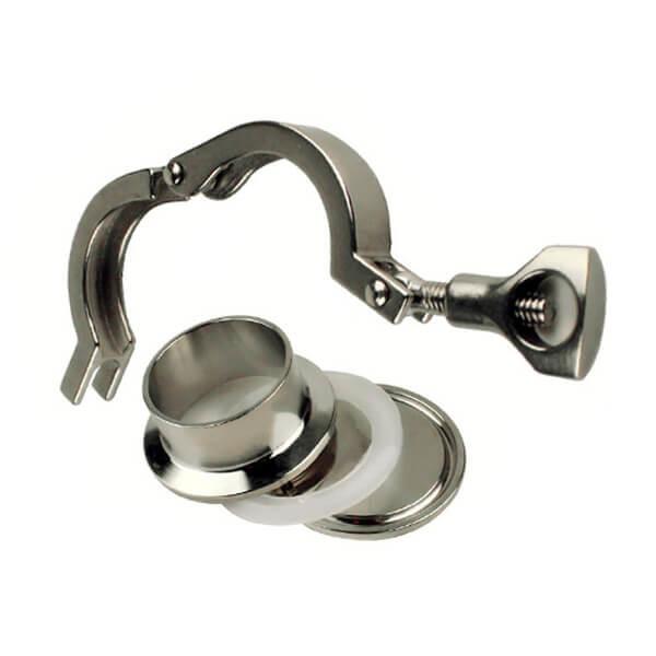 4 Inch Sanitary Tri Clamp Fittings  Aseptic Clamp Pipe Coupling  SMS3017