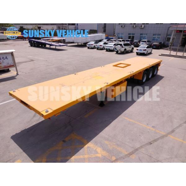 Flat Deck Trailer 40 Foot Flatbed Trailer 40ft Container Flat Bed Trailer