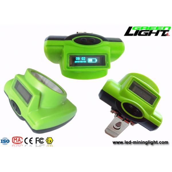 Super Light Cordless Mining Lights 13000lux With Adjustble Stainness Steel Clip
