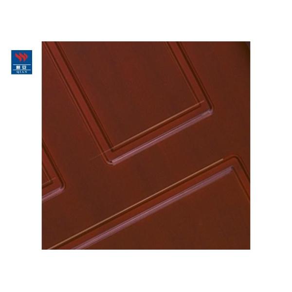 Fire Rated Solid PVC Wood Door Design Timber Hotel Interior Flush Door Fireproof Wood Door