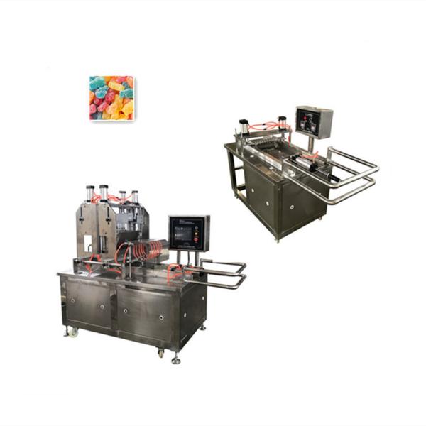 Multifunctional 1900*900*1620mm Commercial Soft Jelly Candy Gelatin Gummy Candy Making Machine
