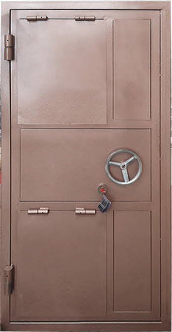 Finished Steel Bank Vault Door Intelligent Anti Theft Warehouse Room