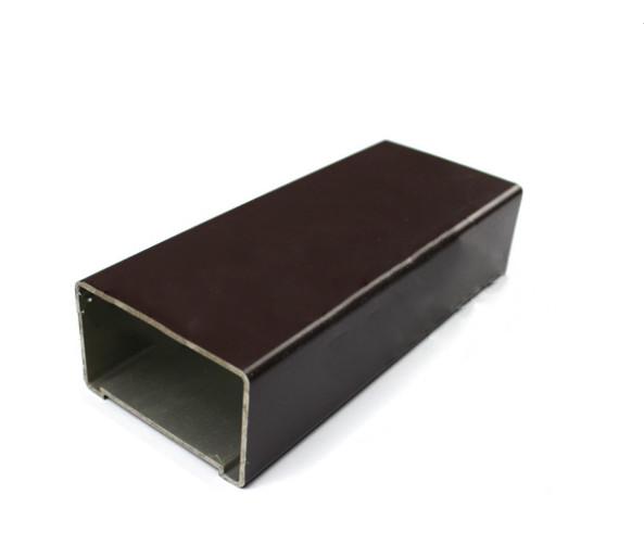 Different Colores Anodized Aluminum Profiles  ，  Rectangle For Sliding Window Frame