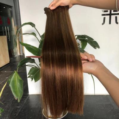 Destaque Óso Direito Extensão de Tecido de Cabelo Direito 24 polegadas OEM