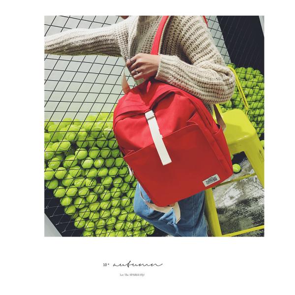 Waterproof Backpack College Students Canvas Bag For Men and Women Fashion Travel Bag