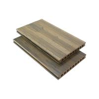 Decking composé 200x25mm de vraie cavité en bois extérieure d'esthétique