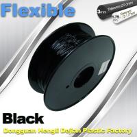 insípido material do filamento de borracha da impressão 3D de 1.75mm/de 3.0mm e inodoro flexíveis