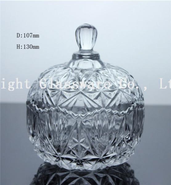 home decorative fruit glass plate, candy container