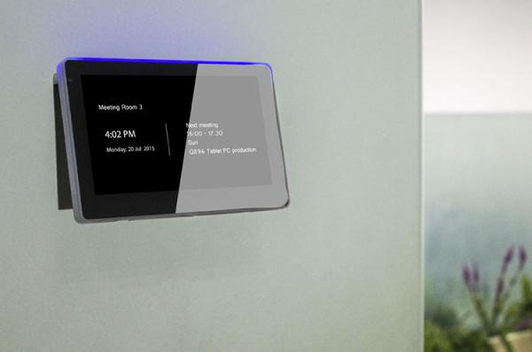 Glass Wall Mount Panel 7 Inch Touch Screen Industrial Android Tablet Custom POE Ethernet Power