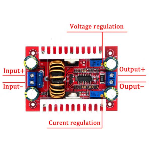 DC 400W 15A Power Supply Module Step Up Boost Module 8.5-50V To 10-60V