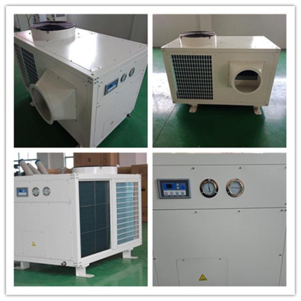 White Color Industrial Spot Coolers Temporary Cooling Units 18000W High Efficiency