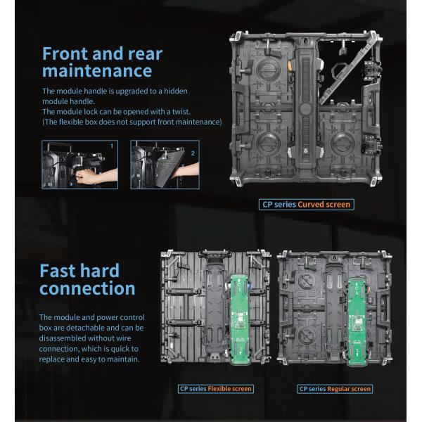 IP65 Outdoor P2.6/P2.9/P3.91 Led Screen For Commercial Display Rental 20 Years China Factory