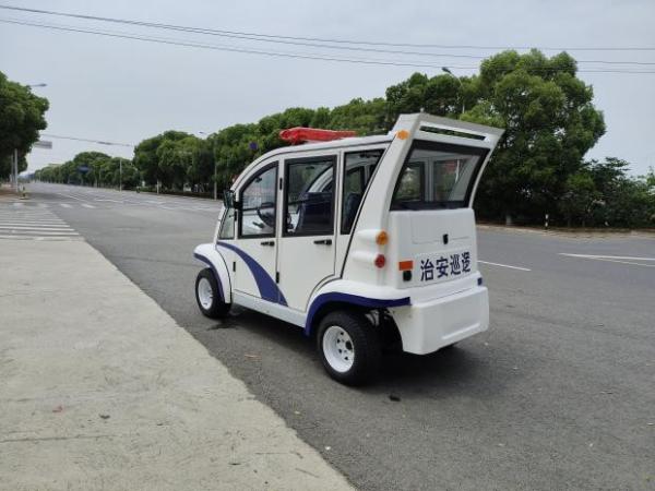 Electric Patrol Vehicle 4 Wheel 30km/H Automobile Patrol