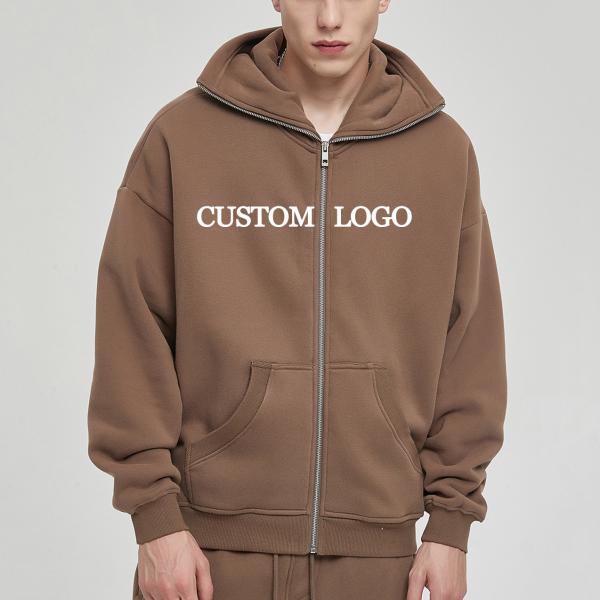 Colarinho de capuz Inverno Calor de algodão Terry bordado Ninja mascarado Hoodie para dias frios