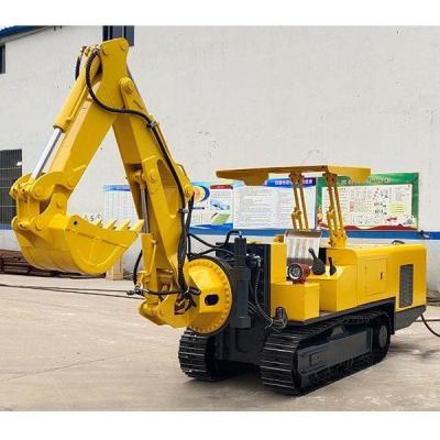 Máquina de reparação e manutenção de túneis subterrâneos para minas de carvão