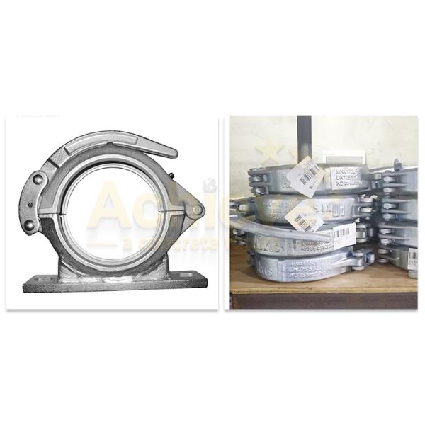 Putzmeister SCHWING Pump Parts Concrete Pump Hose Clamps Forged Casting