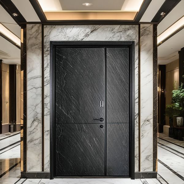 Modern Home Stainless Steel Gate Door Exterior Heavy Duty Metal Entry Door
