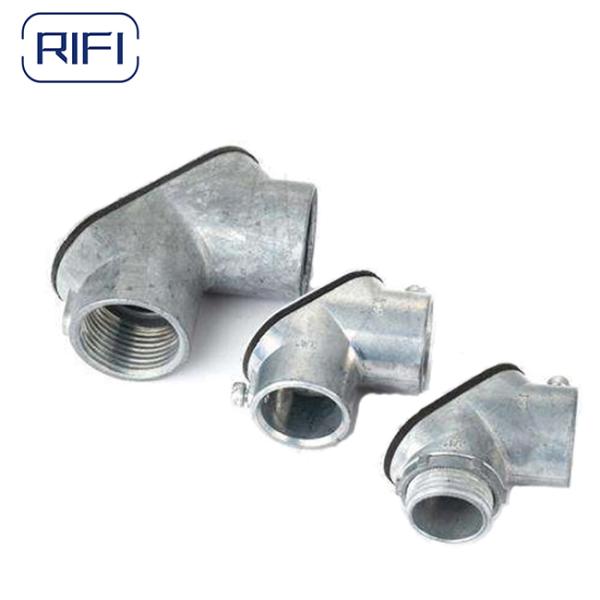 UL Listed EMT Pull Elbow with 90 Degree Bend for Electrical Conduit in 1/2-1 Size