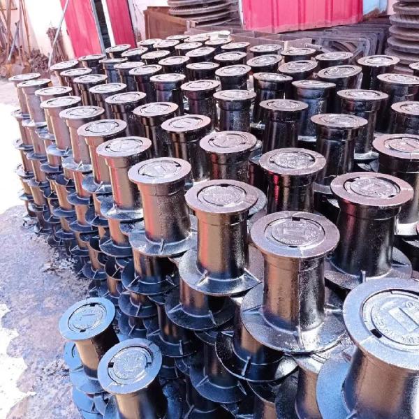 Ductile Iron Round Water Meter Box with ISO9001:2015 Certification for A15 and B125 Load Ratings