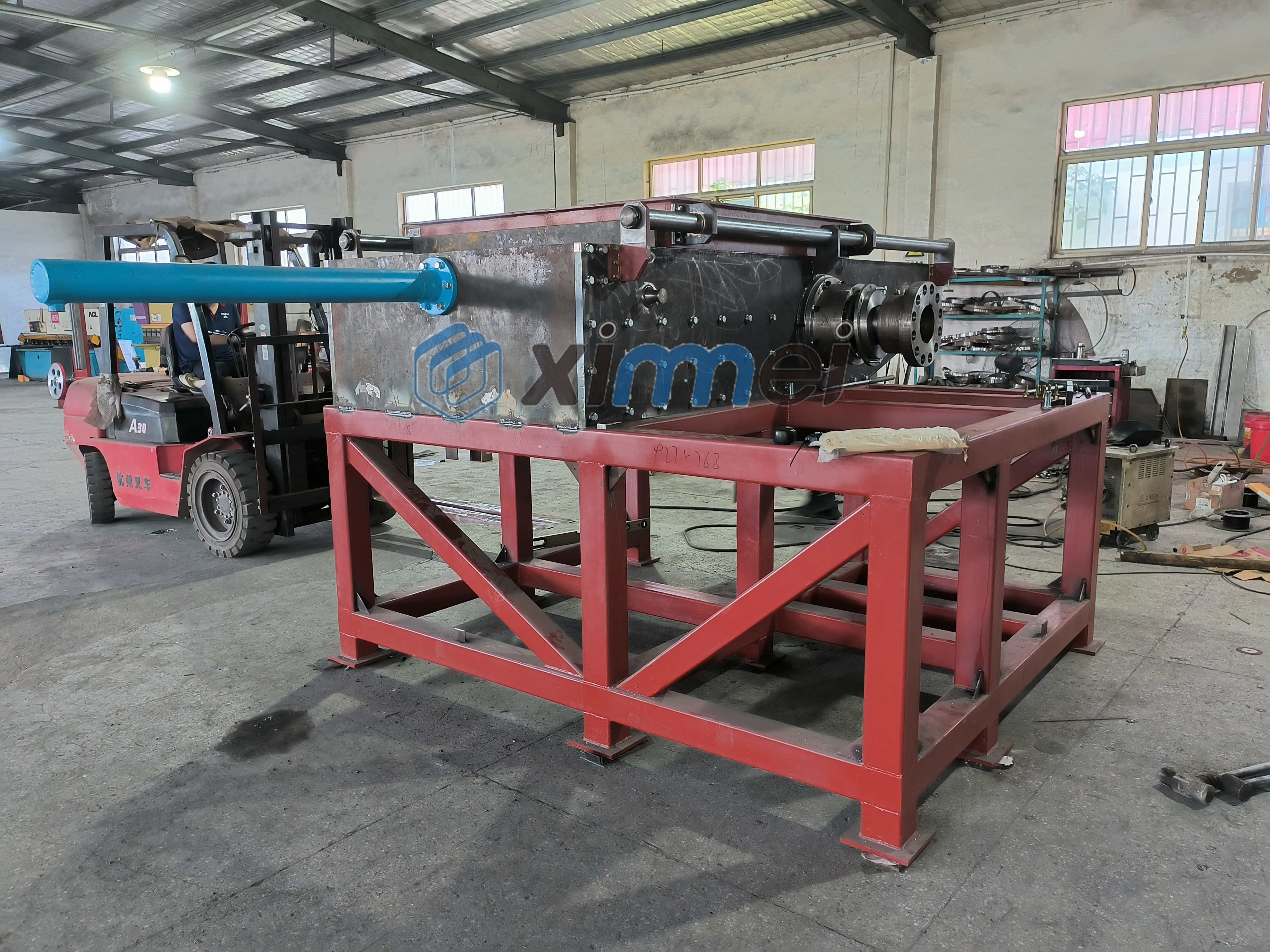 Легкое обслуживание Пена Shredder Rebond PU EVA PE EPE обрабатывающей машины
