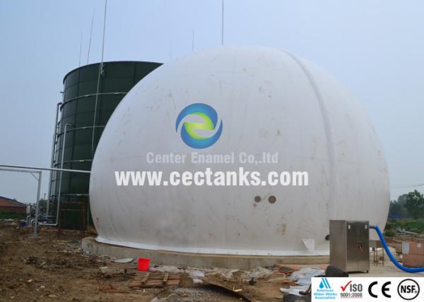Tanques de aço revestidos com parafusos para soluções de armazenamento de líquidos e secos