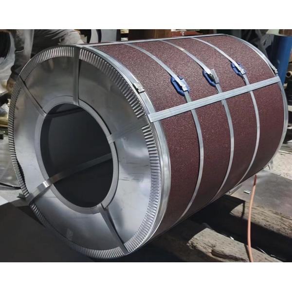 Рыжая матка PPGI Стальная катушка Z120 Текстурированная предварительно окрашенная красочная крыша панель плитки бекеры RMP 15 лет гарантии