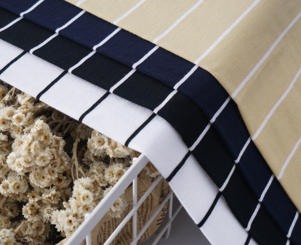Fabrication de bonne qualité, à la mode, confortable et respirante, en matériau rayé, pour un usage occasionnel