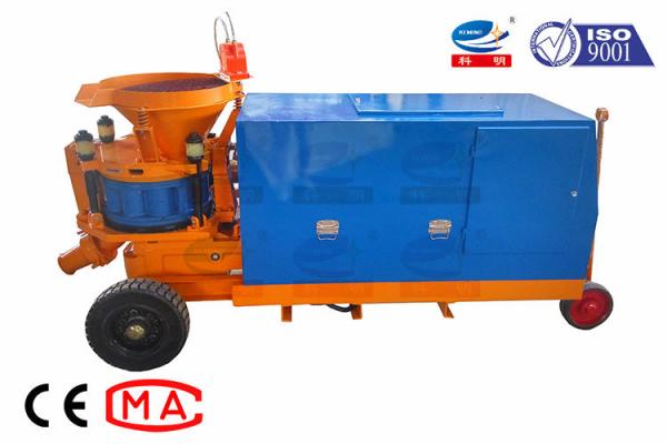 Eficiência elevada molhada da máquina 10m3/H do Shotcrete da mistura do motor diesel