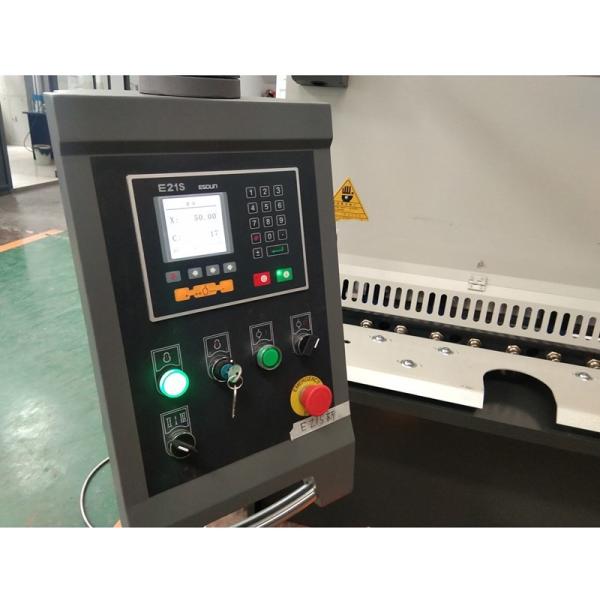 Regulador Plate Shear Machine de QC12K-6*2500 E21s