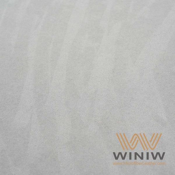 Free To Breathe Genuine PU Leather Suede Fabric For Shoe Lining