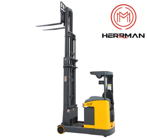 8000mm Reach Sit Down Electric Powered Forklift Truck With EPS